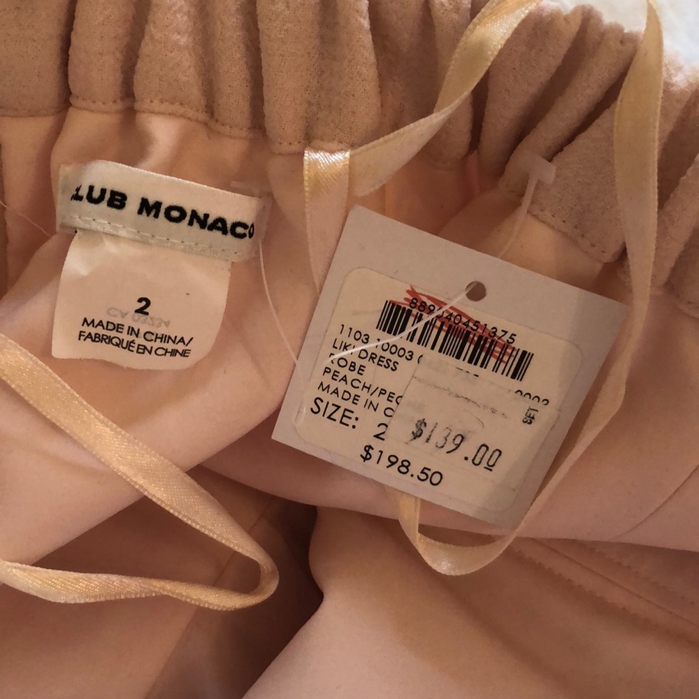 Club Monaco Liki Scallop Dress - Picture 3 of 3